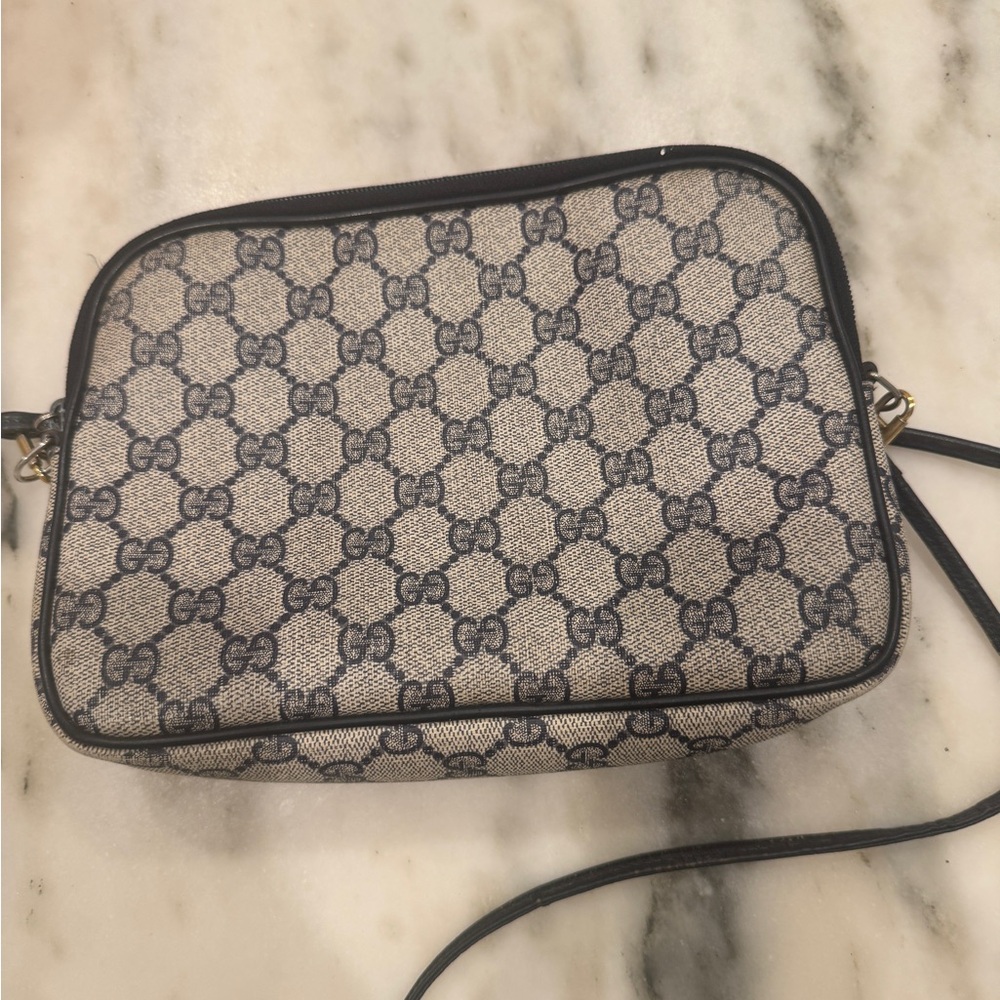 Vintage Gucci navy blue crossbody AUTHENTIC - Picture 8 of 8